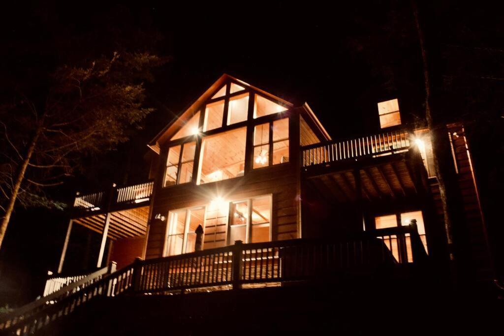 Private Creekside Cabin+Hot Tub,Pool Table, & Pets Ellijay Luaran gambar