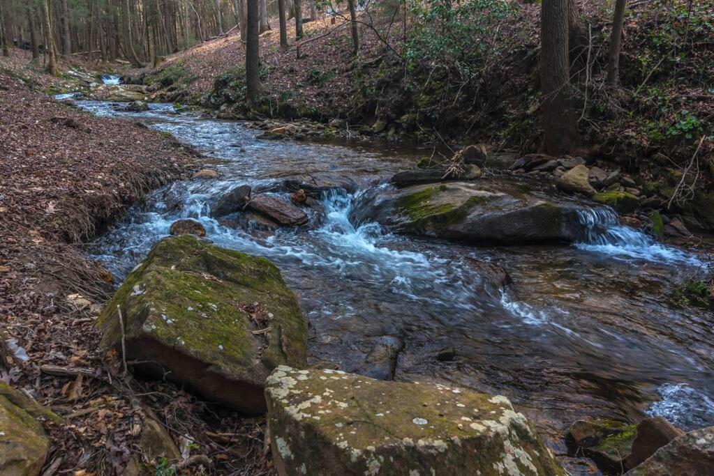 Private Creekside Cabin+Hot Tub,Pool Table, & Pets Ellijay Luaran gambar