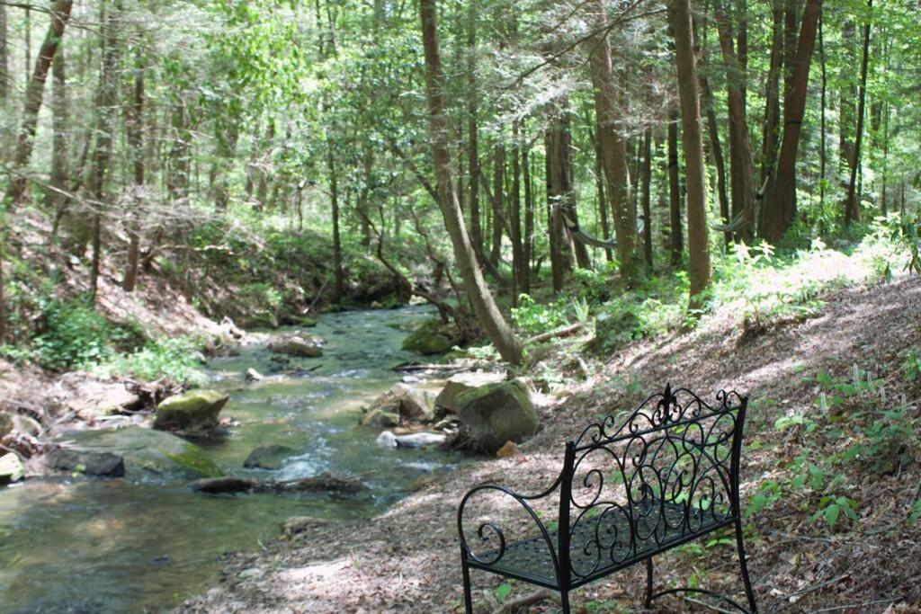 Private Creekside Cabin+Hot Tub,Pool Table, & Pets Ellijay Luaran gambar